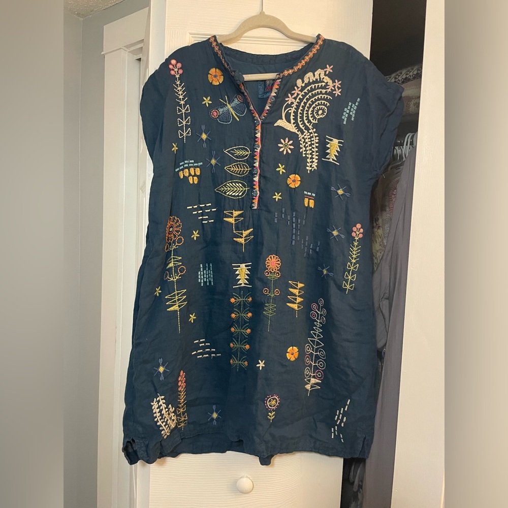 Biya Johnny Was Embroidered Dress